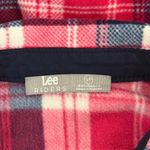 Lee Women's Plaid Button-Down Shirt in Pink and Blue Photo 4