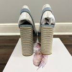 Jessica Simpson Blue Denim Ameeka Platform Sandal High Heel Shoe Size 10 Photo 10