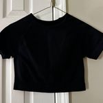 Target Black Workout Cropped Tee  Photo 0
