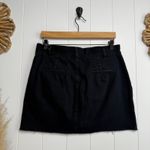 AGOLDE skirt 28 denim mini skirt cotton pleated Photo 3