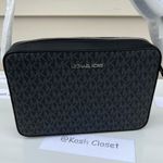 Michael Kors MK JST LG EW Crossbody Signature Black Photo 0