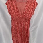 Salt Life  WO SIZE LARGE CORAL FISHING DESIGN SWIM COVER UP CASUAL DRESS EUC CLEAN Photo 4