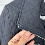 Michael Kors Michael Black Quilted Zip Front Puffer Jacket Size S Photo 7