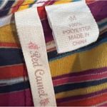 Red Camel open bar back colorful dress size medium Photo 4