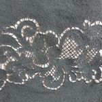 Reiss  Womens Tinley Dress 8 Black Panel Lace Short Sleeve A-Line Mini Funeral Photo 7