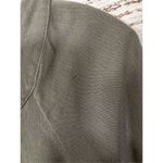 Pink Lily  Women's Embroidered Henley Flowy Boho Blouse Olive Green Size Small Photo 7