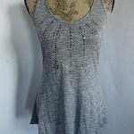Queen Esther Embellished Racer Back Tank Top Size M Photo 0