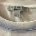 ALLSAINTS Spray Storn Cotton Sweatshirt medium chalk with with blue effects Photo 2