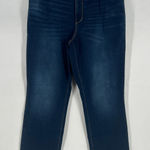 Bandolino  Straight Leg Jeans Womens 18 Blue Denim Cotton High Rise Medium Wash Photo 0