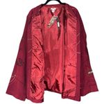 Bechamel Rio Red Floral Paisley Embroidered Shirt Jacket Size 2X Photo 4