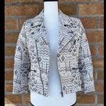 Anthropologie CAPULET TRIBAL METALLIC MOTO JACKET small Photo 2
