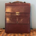 Valextra Maroon Shoulder Bag Luxury Purse Red Photo 13