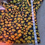 Anthropologie Maeve Top Sunflower S Ruffle One Shoulder Bohemian Hippie 70s New Yellow Photo 4