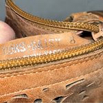 Jeffrey Campbell Brown Leather Cors-Daisy Lace Up Booties Sandals Shoes size 8 Photo 11