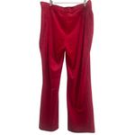 Juicy Couture ✨ Plus Size JC Bling Velour Red Sz 2X Pants✨ Photo 4