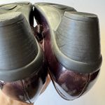 Naot 'Trendy' Mary Jane Heels Women's Size 38 US 7 Plum Burgundy Leather Patent Purple Photo 11