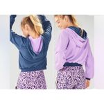 Fabletics  Amara Reversible Jacket in Blue & Lilac Photo 4