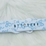 Blue Bow Design Apple Watch Bands in white pink 42mm 44mm 45mm 49mm Photo 2