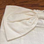 NEW Bow Bandeau Top White Size M Photo 1