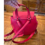 CHAPS VEGAN KEATHER BACKPACK RED Photo 3