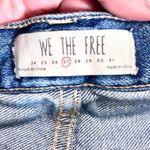Free People We the Free Midi Cloudless Denim Skirt Blue Size 27 Photo 2