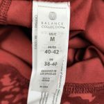 Balance Collection High Rise Bikers Shorts Rust Animal Print Size M Photo 1