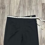 Tahari Black Tapered Pull-On Pants // Size M Photo 4