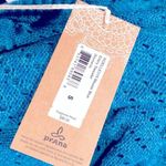 prAna V-Neck Sweater in Mosaic Blue, Size S New with Tag Photo 6