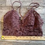 Victoria's Secret PINK Lace Bralette Medium Fairy Crochet Romantic Bra Babydoll Photo 0