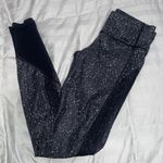 Lululemon NWOT  black and white speckle mesh full length leggings! Photo 4