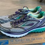 Brooks Women's Ghost 7 Athletic Shoes Gray/ Turquoise 1201611B953 Photo 9