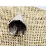 Sterling Silver Cheerleader Megaphone Charm Pendant Vintage 3/4" Dana Engraved Photo 2