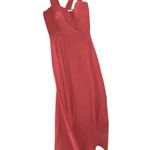 DESSY COLLECTION Vivian Diamond 2970 Claret Off the Shoulder Draped Dress $284 Red Size 14 Photo 13
