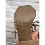 Abound  ABAUSTYN-PU Beige Block Heel Strappy Square Toe Open-toe Heels Size 9M Photo 8