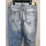 Denim 1982 Womens Blue Cotton Blend Skinny Raw Hem Jeans Size 36 Waist 27" Blue Photo 3