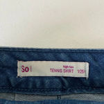 SO EUC |  junior’s high rise denim tennis skirt — size 1/25‎ Photo 4
