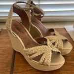 Lucky Brand  Lainey Braided Jute Wedge Sandal size 7 Photo 0