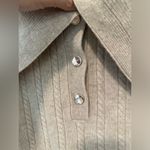 Sandro Gotham Cable Knit 100% Wool Sweater size T1/ Small 1266 Photo 5