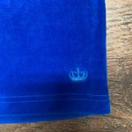 Juicy Couture NWOT Velour-Like Royal Blue Mini Skirt Size Medium Photo 2