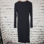 ZARA ✨ Ribbed Ruched Midi Dress✨ Photo 3