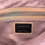 ALLSAINTS ✨”" BEIGE/PINK BEADED "TARROU" CLUTCH✨ Photo 3