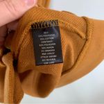 HYFVE  Camel Asymmetrical Side Zipper Short Sleeve Mini Dress W/ Pockets Size M Photo 3