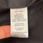 Sunset & Sixth Womens Animal Print Faux Fur Coat Size M Brown Black Cozy Classic Size M Photo 8