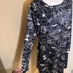 FancyQube Black Halloween tunic long sleeve midi dress Photo 3