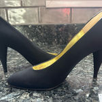 Vintage Charles Jourdan Paris Chic Marsala Timeless Nior Heels Pumps Size 7 Black Photo 0