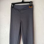 Women's Sherpa Lined Leggings Dark Gray Cozy Fleece Pants Warm Winter Size M Photo 2
