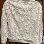 Gimmicks by BKE Elegant Cream Lace Women's Jacket Photo 1