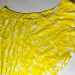 Lululemon NWOT  All‎ Yours Cropped Cotton Tank Top Tie Dye Yellow Size 12 Photo 7
