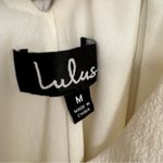 Lulus White Sleeveless Mini Swing Dress Womens M Graduation Bridal Classic Size M Photo 2