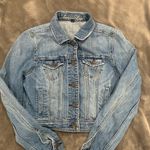 American Eagle Short Denim Jacket Size M Photo 0
